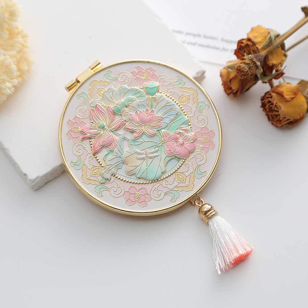 True Self Lotus Pocket Mirror