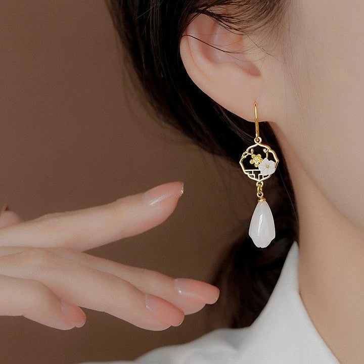 Serene Window Blossom Earrings