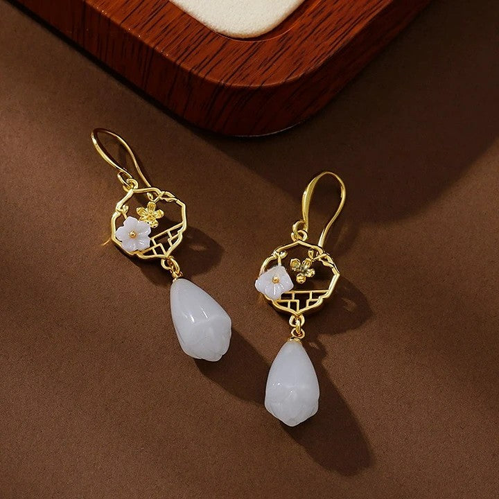 Serene Window Blossom Earrings