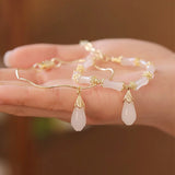 White Magnolia Dewline Bracelet