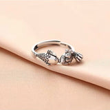 Koi Pond Vingtage Ring