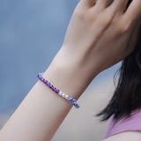 Violet Wisdom Amethyst Bracelet