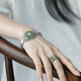 Fortune Peony Buckle Bracelet