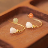 Asymmetric Magnolia Confidence Ring