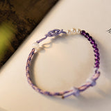 Violet Wisdom Amethyst Bracelet