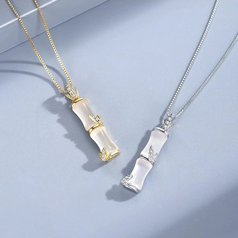 Heart Warming Bamboo Necklace