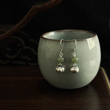 Retro Persimmon Drop Earrings