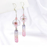 Furin Sakura Drop Earrings