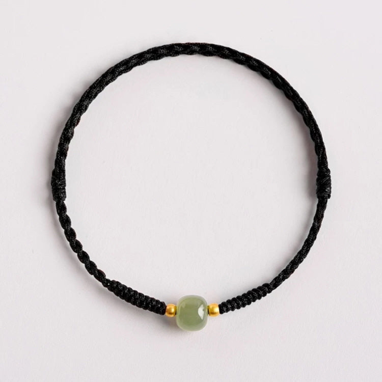 Jade Light Knotted Bracelet