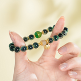 Green Sugar Agate Jade Bracelet