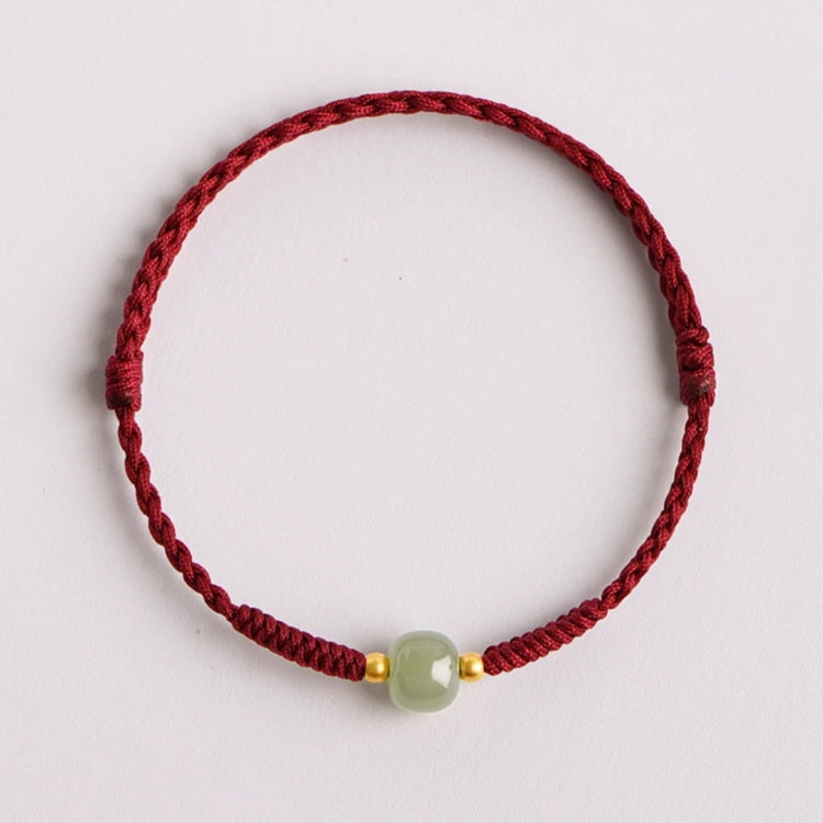 Jade Light Knotted Bracelet