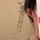 Glimmering Butterfly Metal Hair Stick