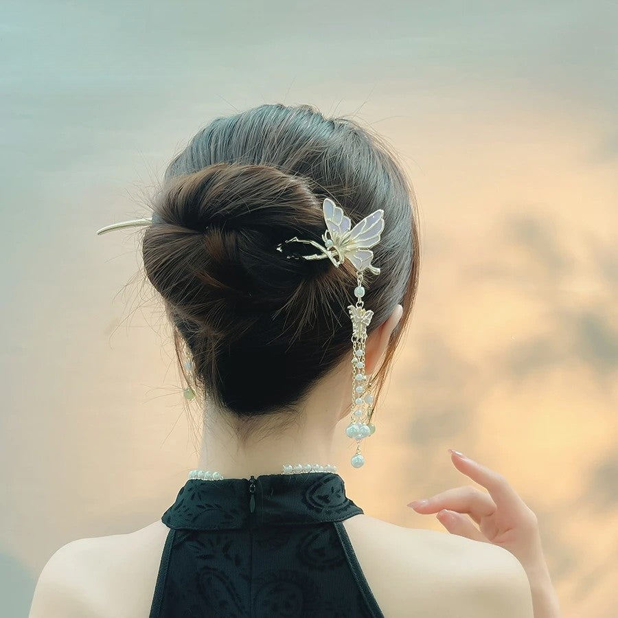 Butterfly Duo Fairy Hair Pin