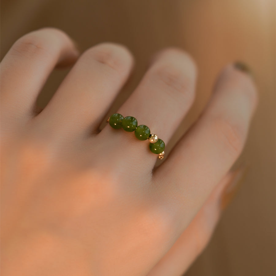 Ensemble Jade Self-Care Retro Ring