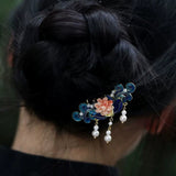 Decorative Cloisonné Hair Comb