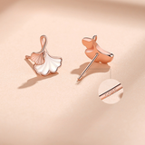 Ginkgo Pearl Hope Earrings