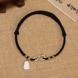 Lucky Dragon Silver Bracelet