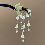 Lily of the Valley Tassel Hairstick
