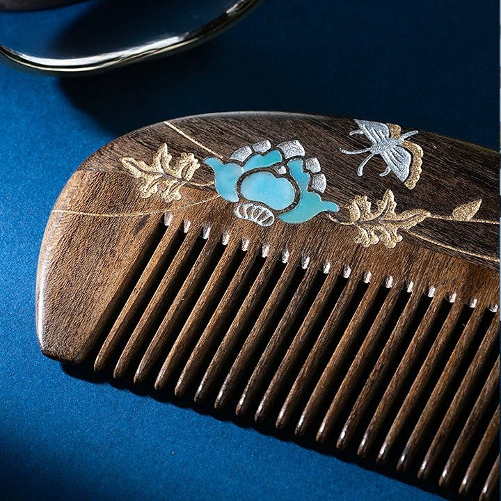 Artisan Self Care Mirror & Comb Set