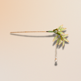 Bamboo Branch Pearl Hair Stick