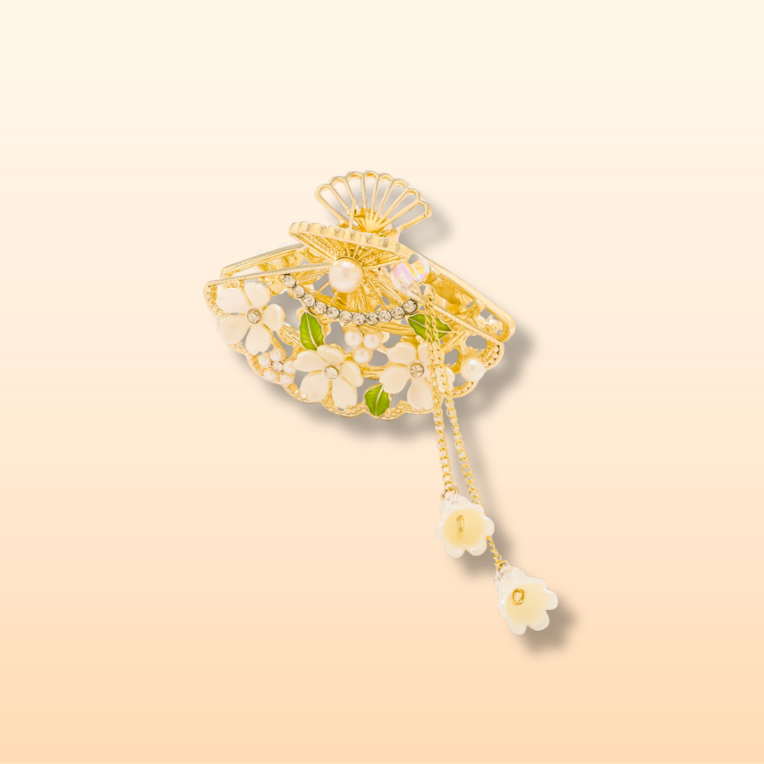 Radiant Half-Up Fan Hair Clip