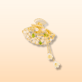 Radiant Half-Up Fan Hair Clip