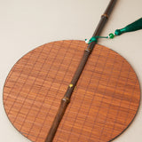 Heritage Bamboo Tassel Fan