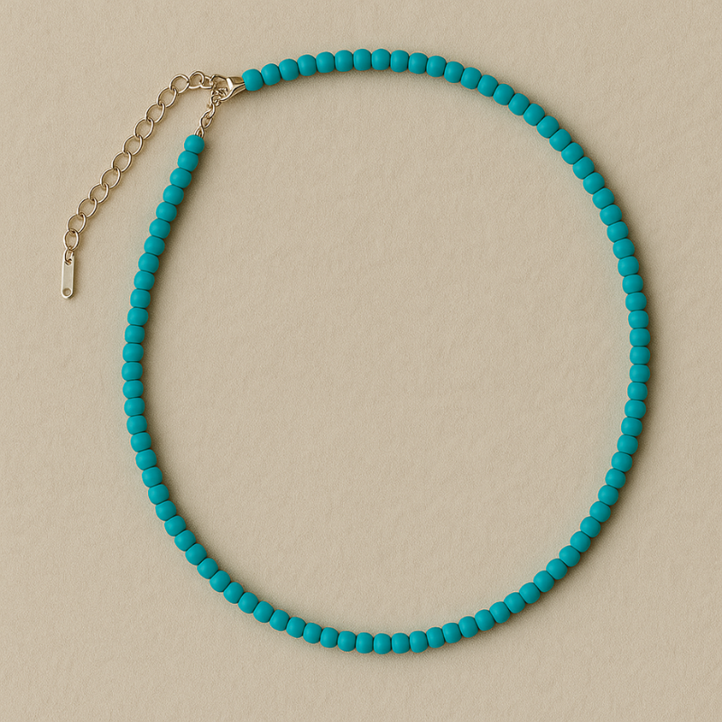 Majestic Turquoise Blue Necklace
