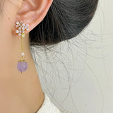 Violet Secret Land Earrings