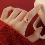 Koi Treasure Silver Ring