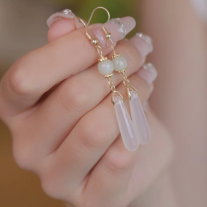 Delicate Dew Drop Earrings