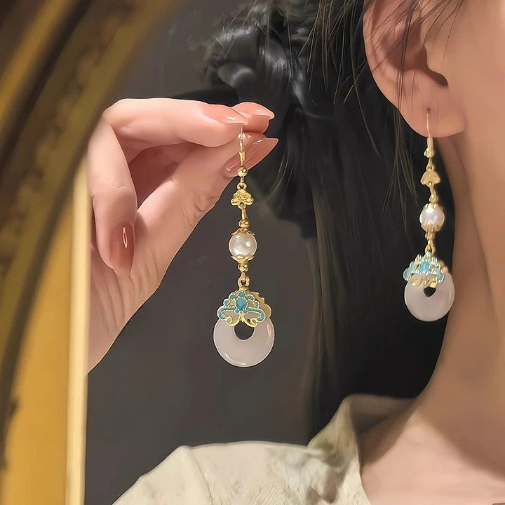 Imperial Grace Antique Earrings