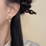 Garden of Dreams Blue Earrings