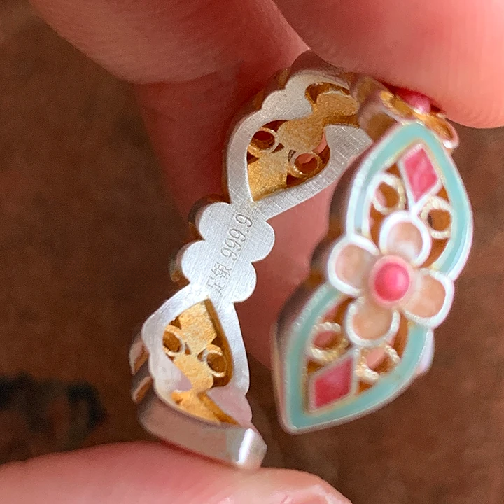 Imperial Fine Silver Ring