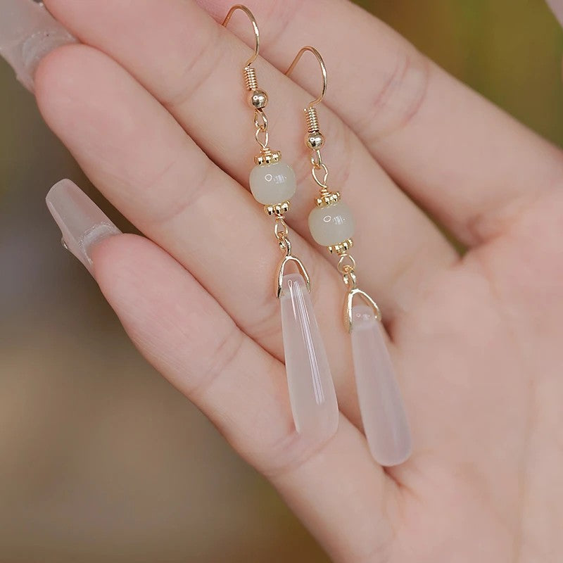 Delicate Dew Drop Earrings