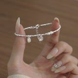 Blessed Pouch Silver Bracelet