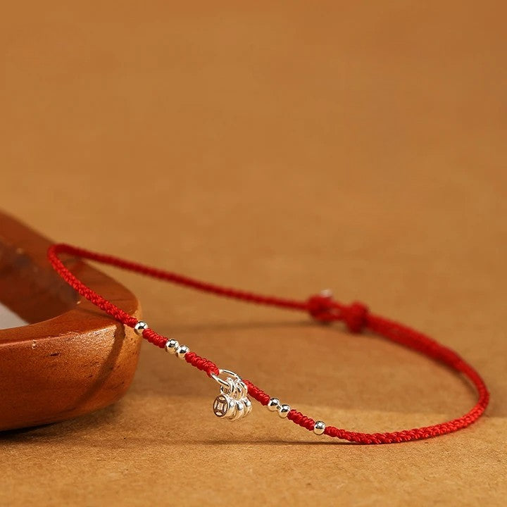 Eastern Blessing Charm Rope Bracelet