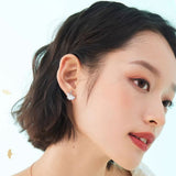 Timeless Pure Silver Ginkgo Earrings