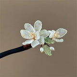 Elegant Magnolia Wooden Hair Stick