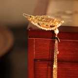 Flowing Tassel Side Hair Pin