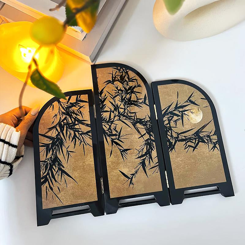 Modern Eastern Soul Folding Screen