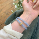 Serene Blue Agate Bracelet