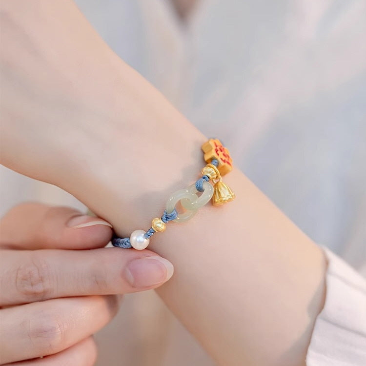 Destiny Link Lotus Bracelet