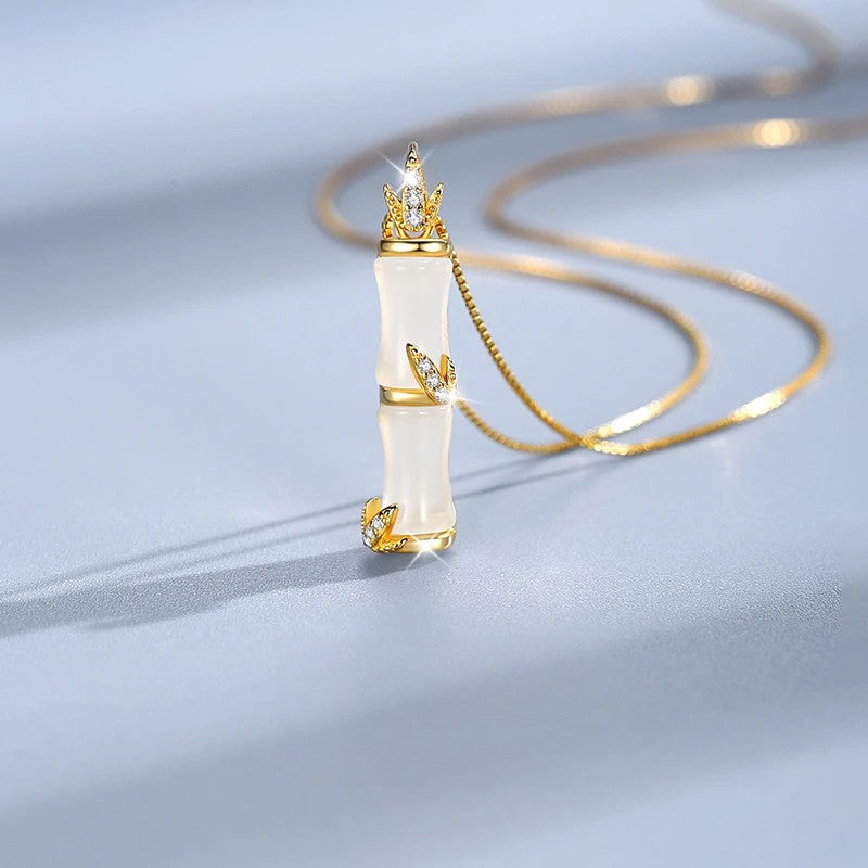 Heart Warming Bamboo Necklace