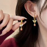 Whimsical Butterfly Colorful Earrings