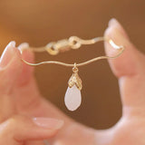 Magnolia Ice Green Bamboo Bracelet