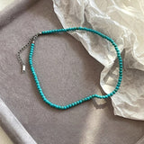 Majestic Turquoise Blue Necklace