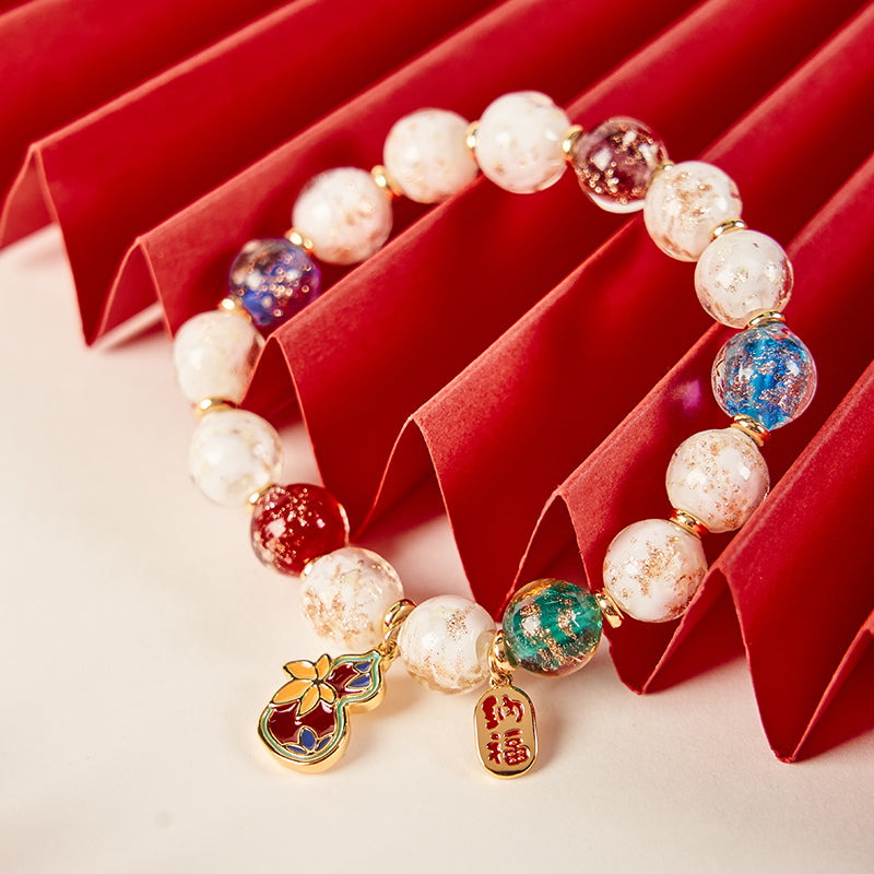 Golden Gourd Blessing Bracelet