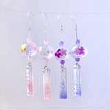 Furin Sakura Drop Earrings