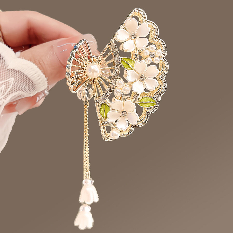 Radiant Half-Up Fan Hair Clip